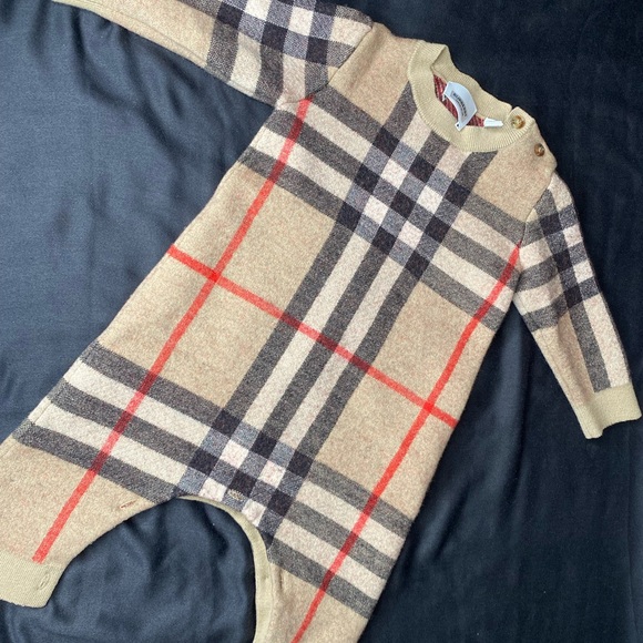 Burberry Babies wool-cashmere blend - Picture 1 of 5